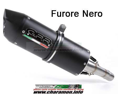 pot d'échappement  ligne 2 en 1 GPR pour husqvarna  410-610 TE-E  SMS Supermotard - Image 2